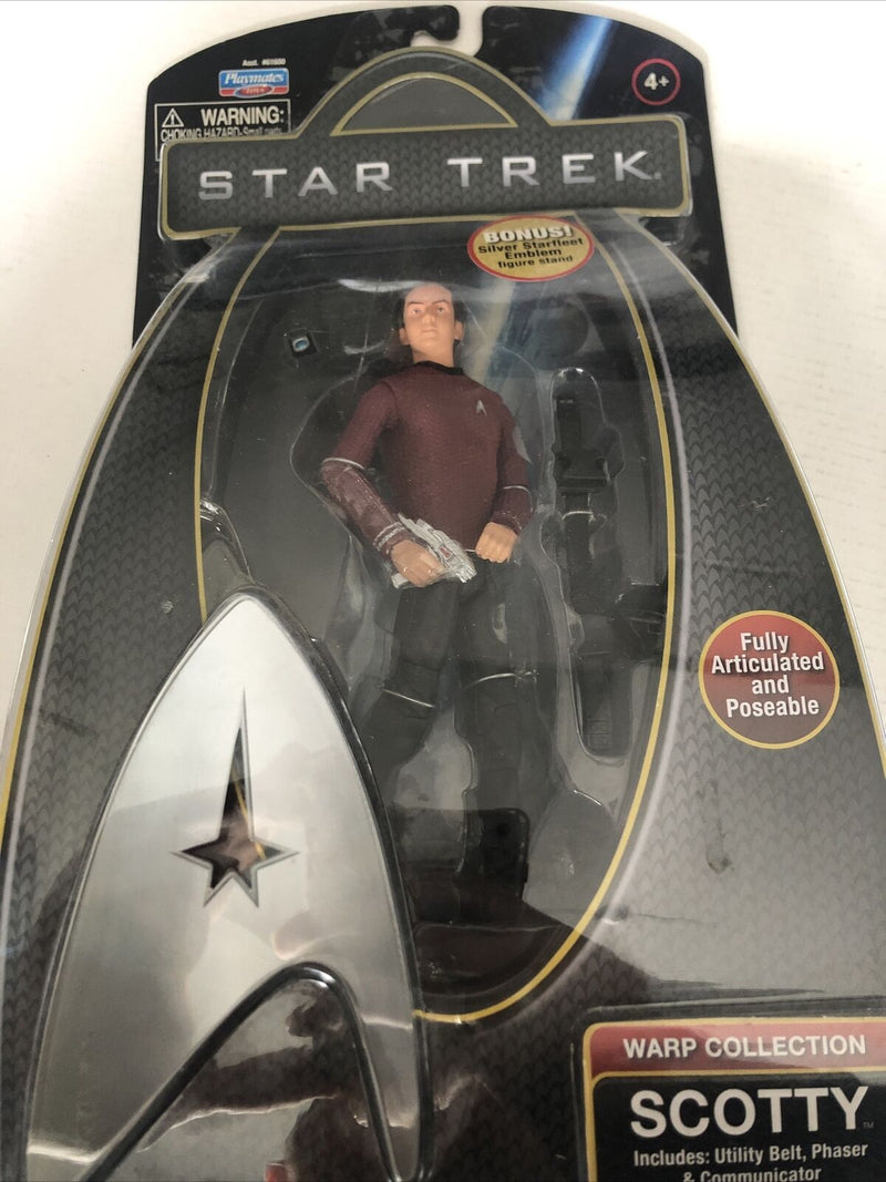 Star Trek 6 inch Action Figure With Stand Warp Collection Scotty