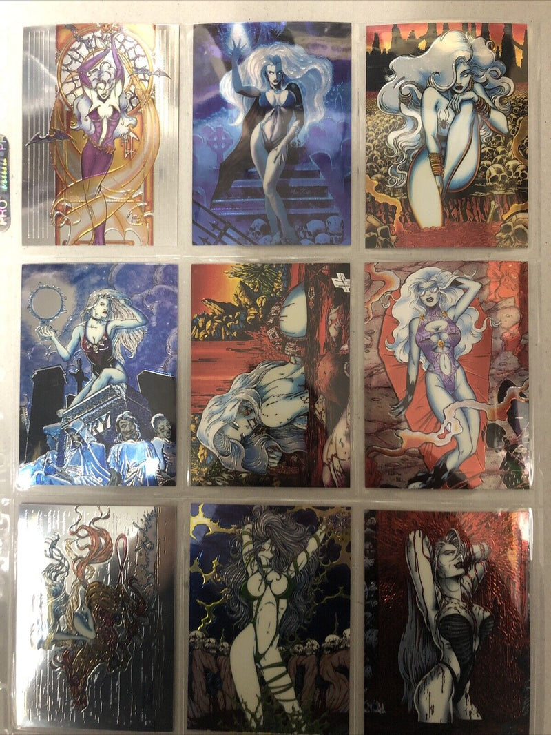 Lady Death Chromium Cards (1994) 1-90Complete Set + Romen Of Chaos 91-99