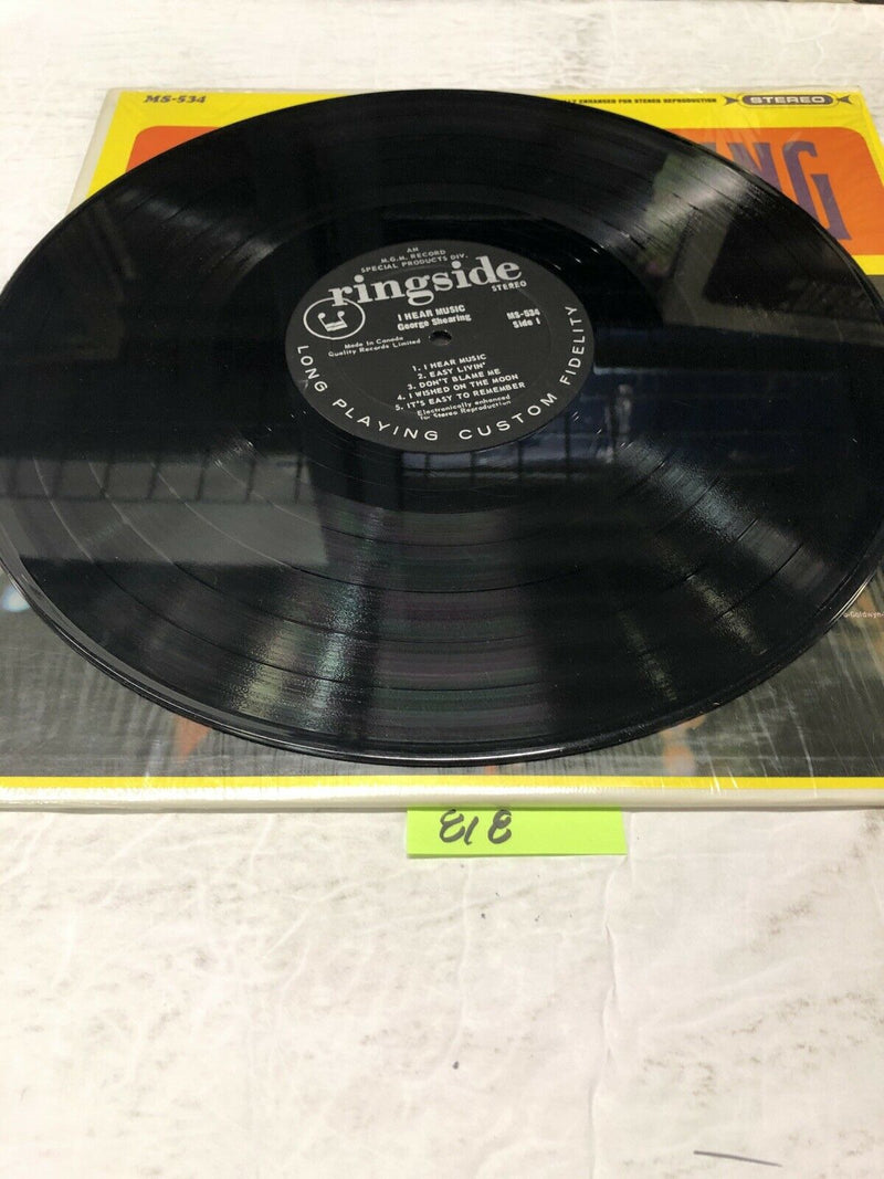 George Shearing I Hear Music Vinyl LP Album
