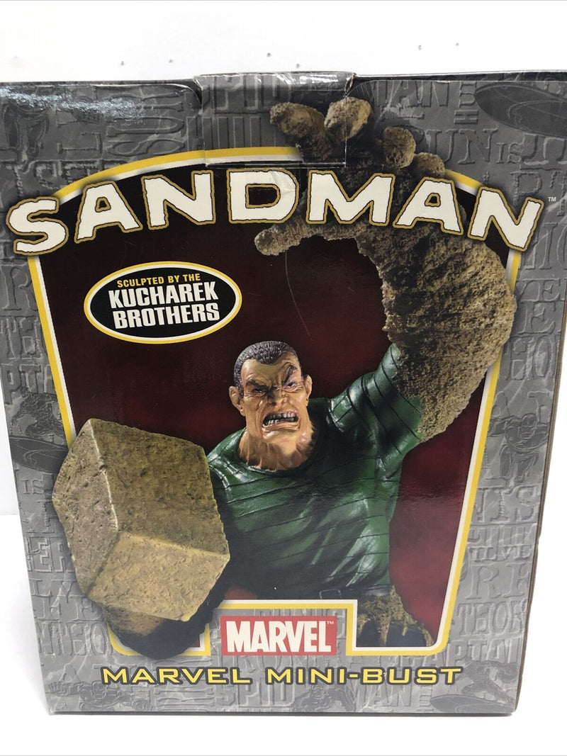 Sandman Marvel Mini-Bust 6” Sculpted By For Kucharek Brothers 2005
