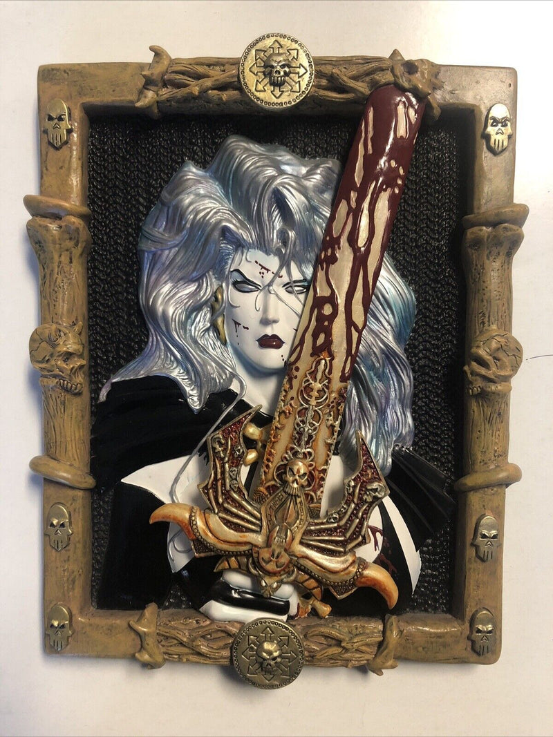Lady Death Wall Relief (1998) Moore| Brian Pulido’s Porcelain Limited Edition