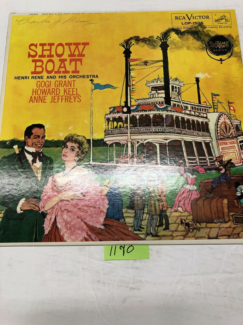 Showboat Henri Rene And His Orchestra Vinyl LP Album