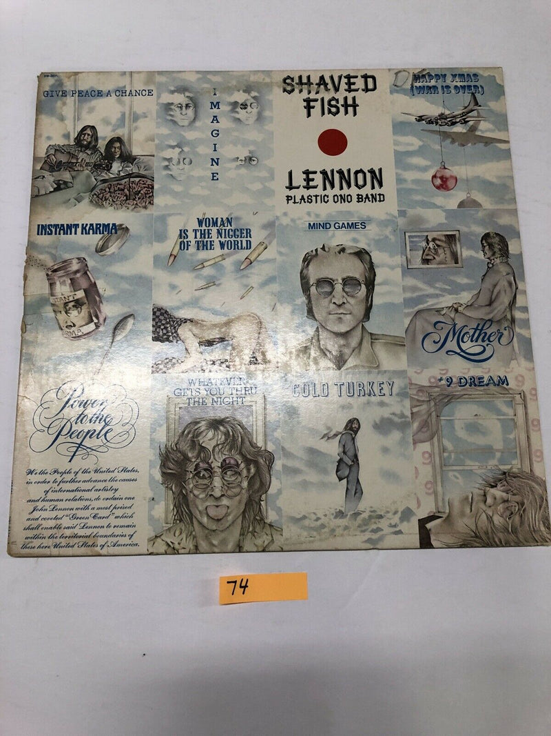 John Lennon Plastic Ono Band(compilation)  Vinyl LP Album