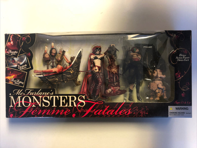 McFarlane's Monsters Femme Fatales (2006) Deluxe Action Figure 3 Pack| Spawn