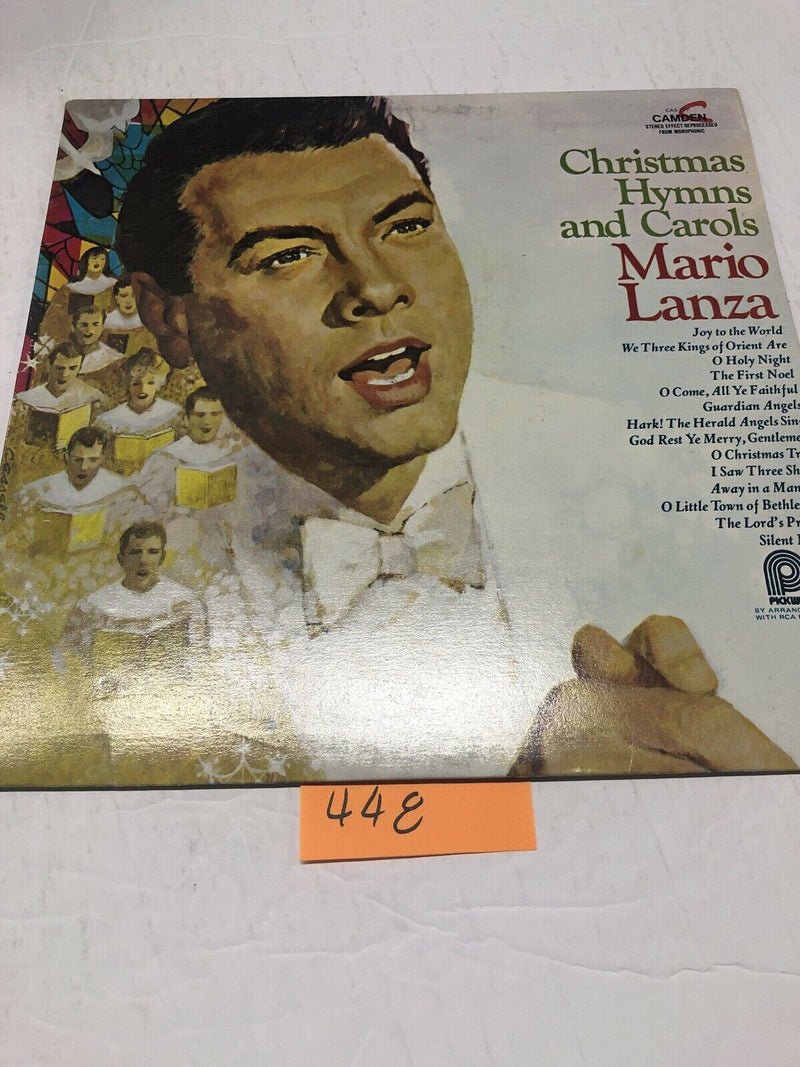 Mario Lanza Christmas Hymns And Carols Vinyl LP Album