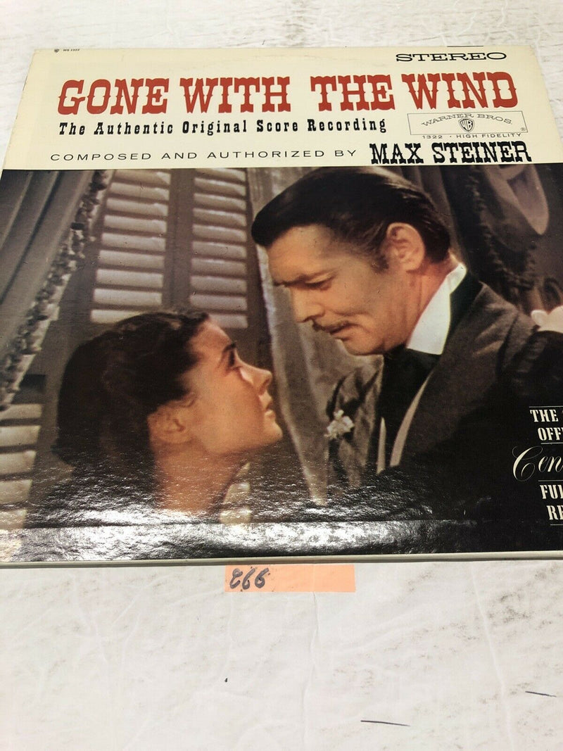 Gone with The Wind Authentic Original Score Recording Vinyl LP Album
