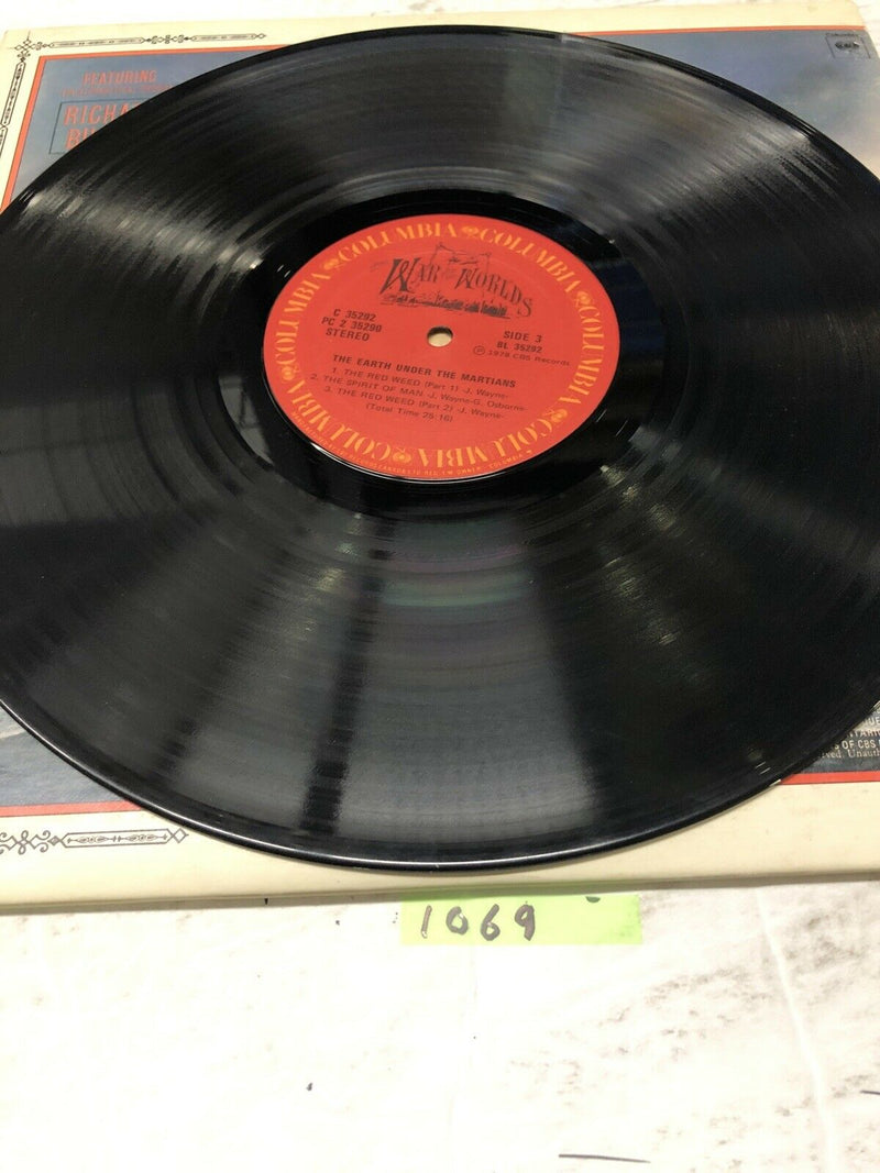 The War Of The Worlds Jeff Wayne’s Musical Version Double Vinyl  LP Albums