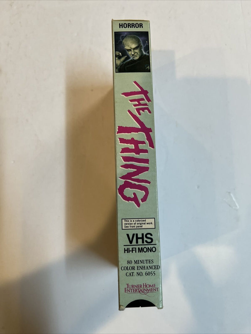 The Thing (VHS, 1993) James Arness | Howard Hawks Production | Turner Home