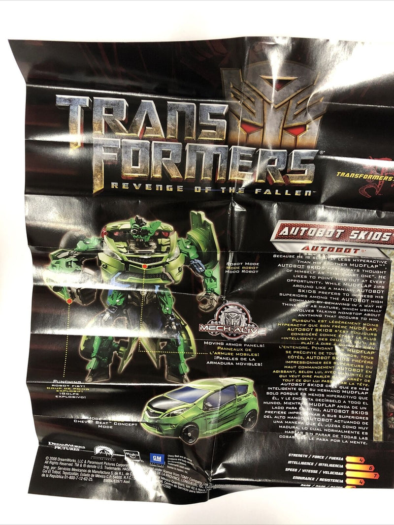 Transformers Autobot Skids (2008) Complete Mint w/instructions
