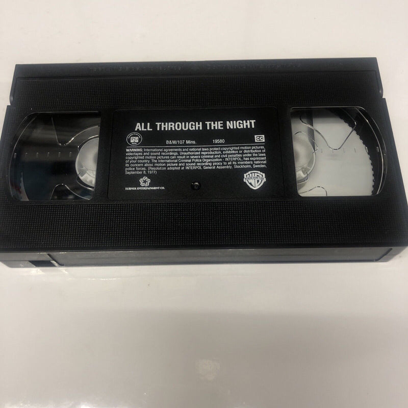 All Through the Night (2000) VHS Humprey Bogart Collection • Warner Bros