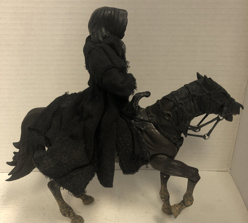 Lord Of The Rings FOTR Ringwraith & Horse Toybiz Deluxe Horse and Rider Set