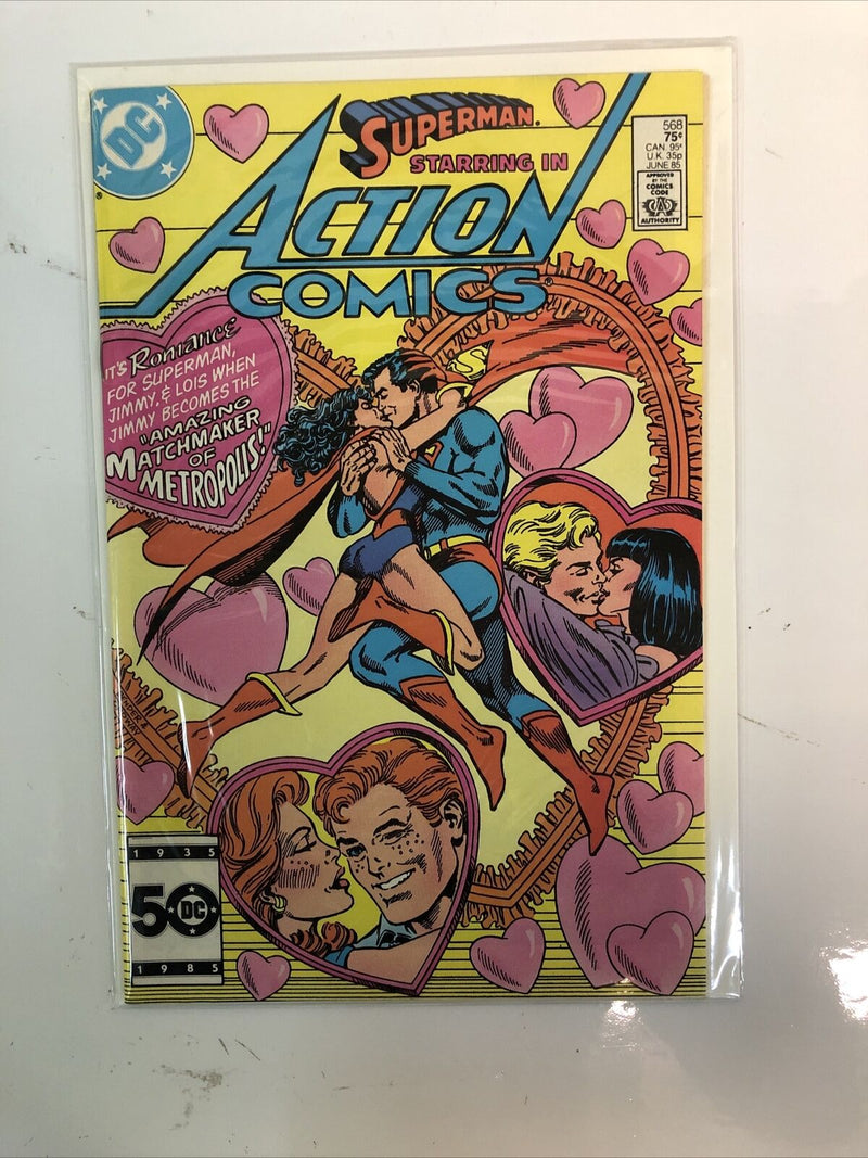 Superman Starring In Action Comics (1983) Complete Set