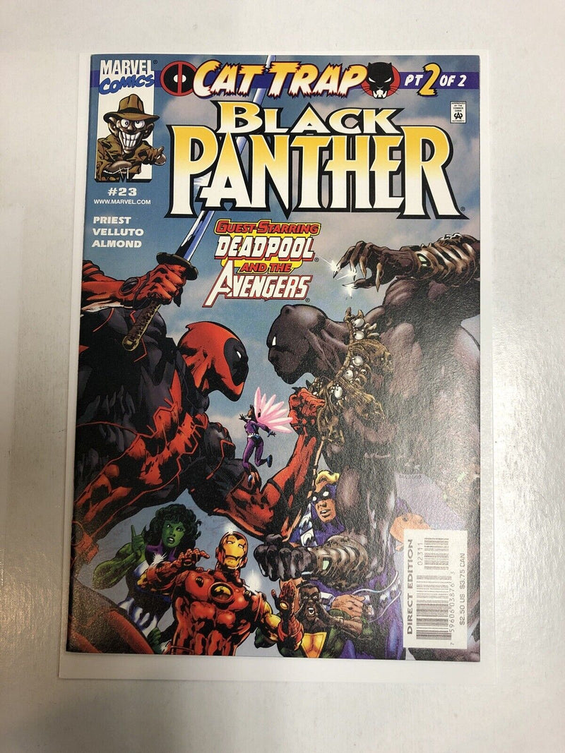 Black Panther (2000) #23 (NM) Deadpool Vs Black Panther (part # 2/2)