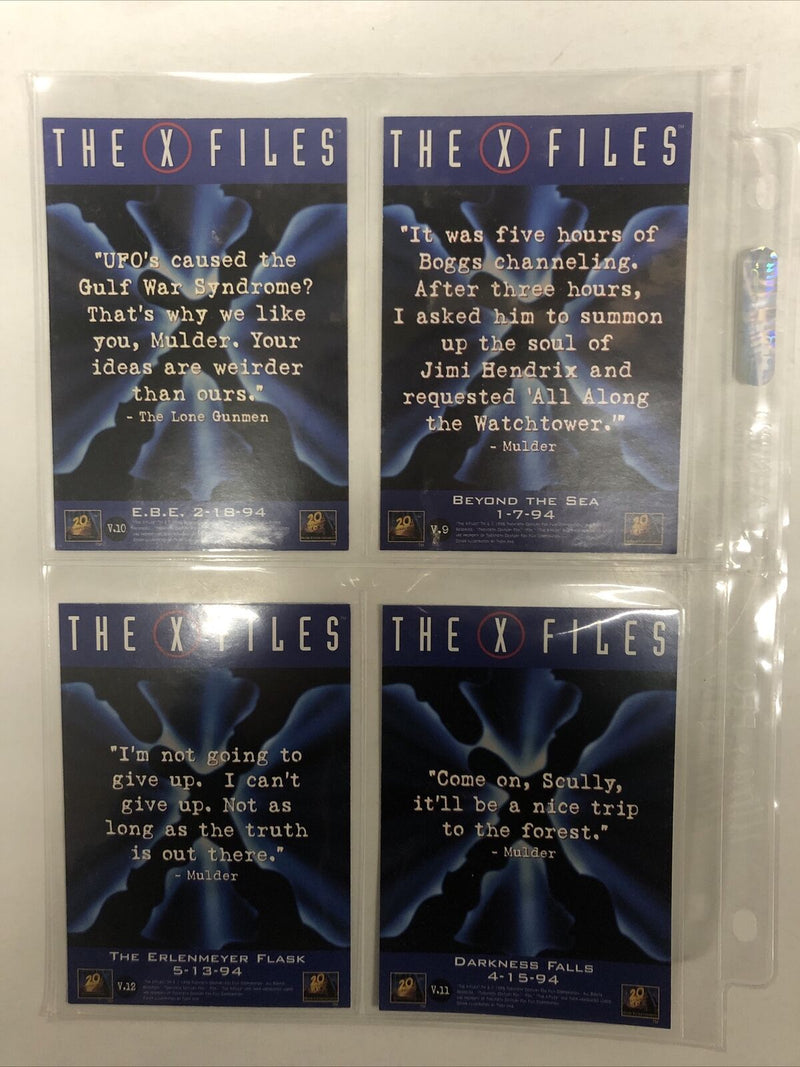 20th Century - X-Files - 36 Opening Films Cards (1993-1998)