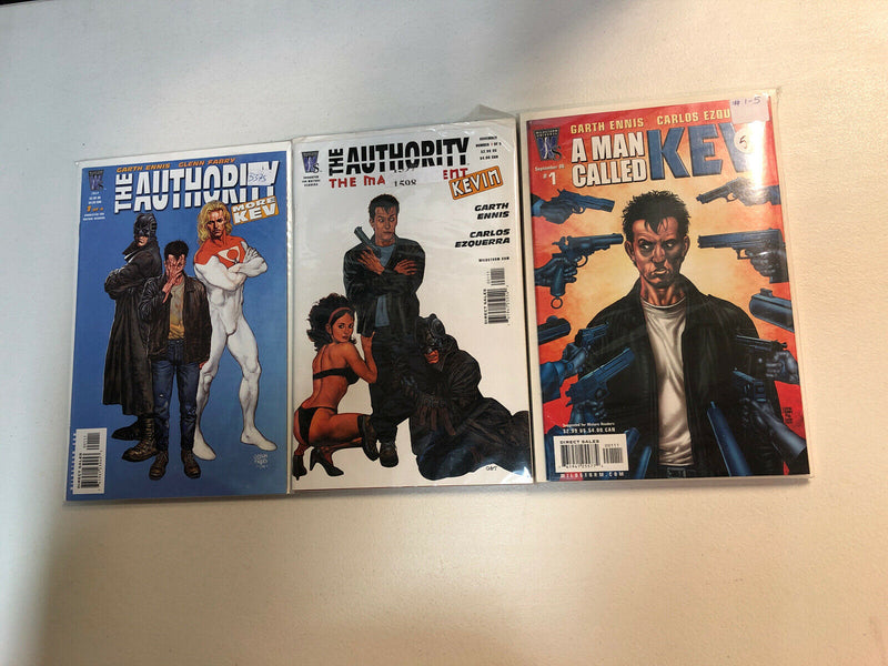 The Authority Kev Lot (VF/NM) Complete Sets Run More..Magnificent...A Man Called