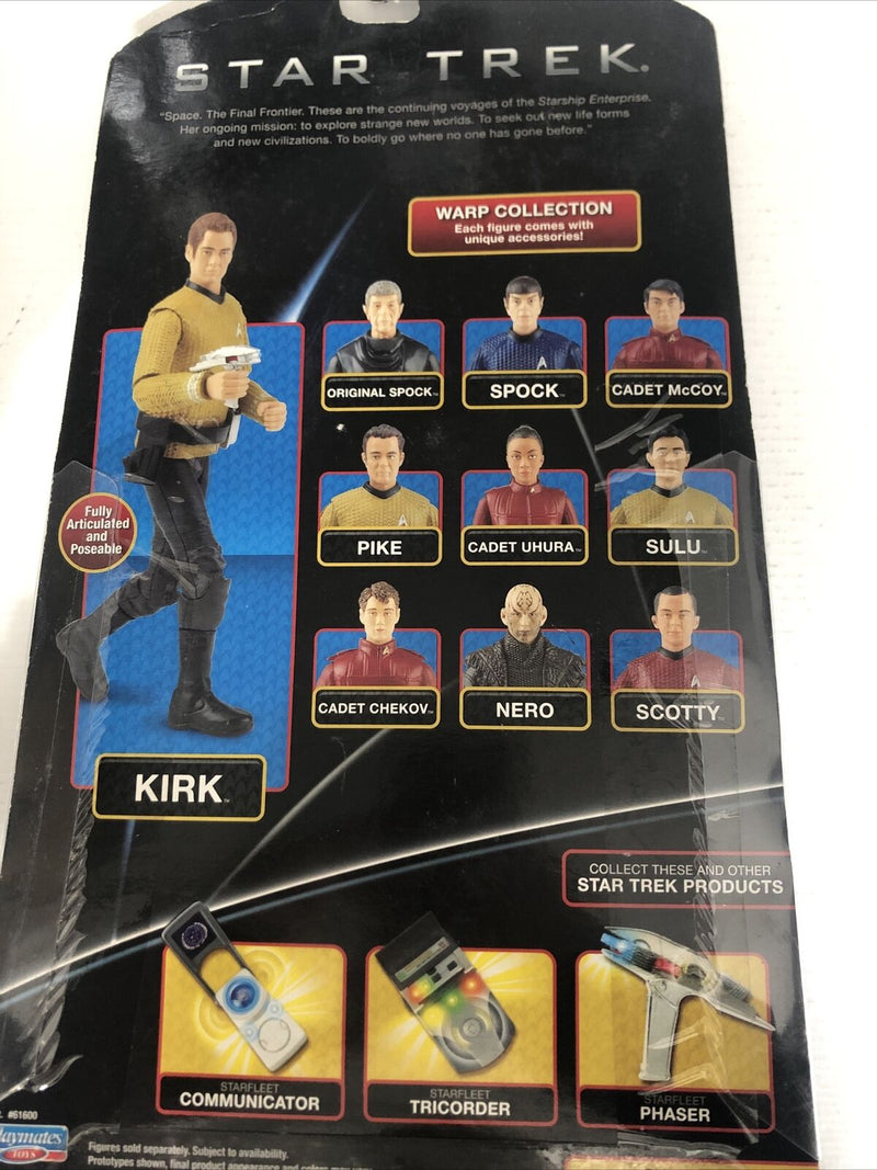 NEW STAR TREK WARP COLLECTION SPOCK ACTION FIGURE 2009 USA PLAYMATES RETIRED 4+