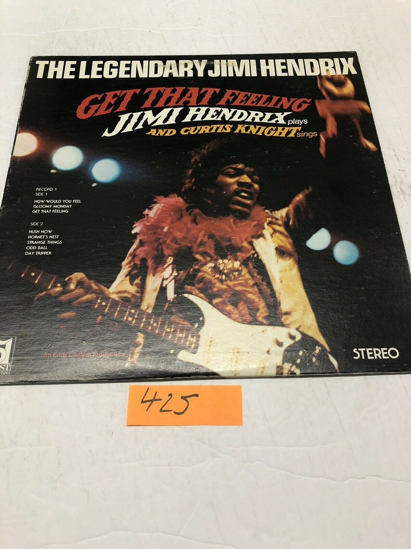 Jimi Hendrix Curtis Knight Get That Feeling LP Album