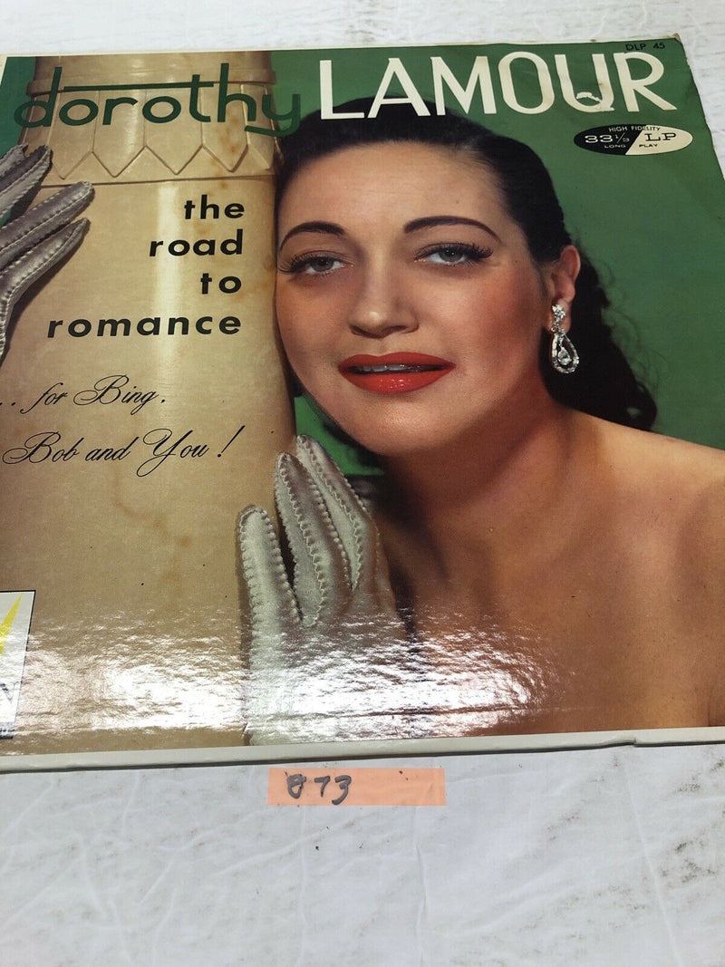 Dorothy L Amour The Road To Romance Vinyl LP Album