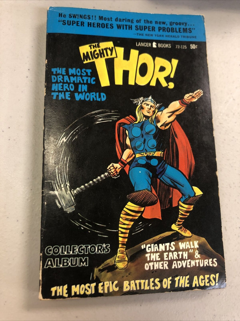 The Mighty Thor The Most Dramatic Hero In The World (1966) Lancer Books