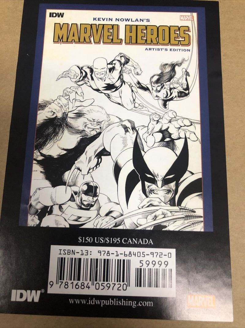 Kevin Nowlan's Marvel Heroes Artist's Edition by Kevin Nowlan (2023)