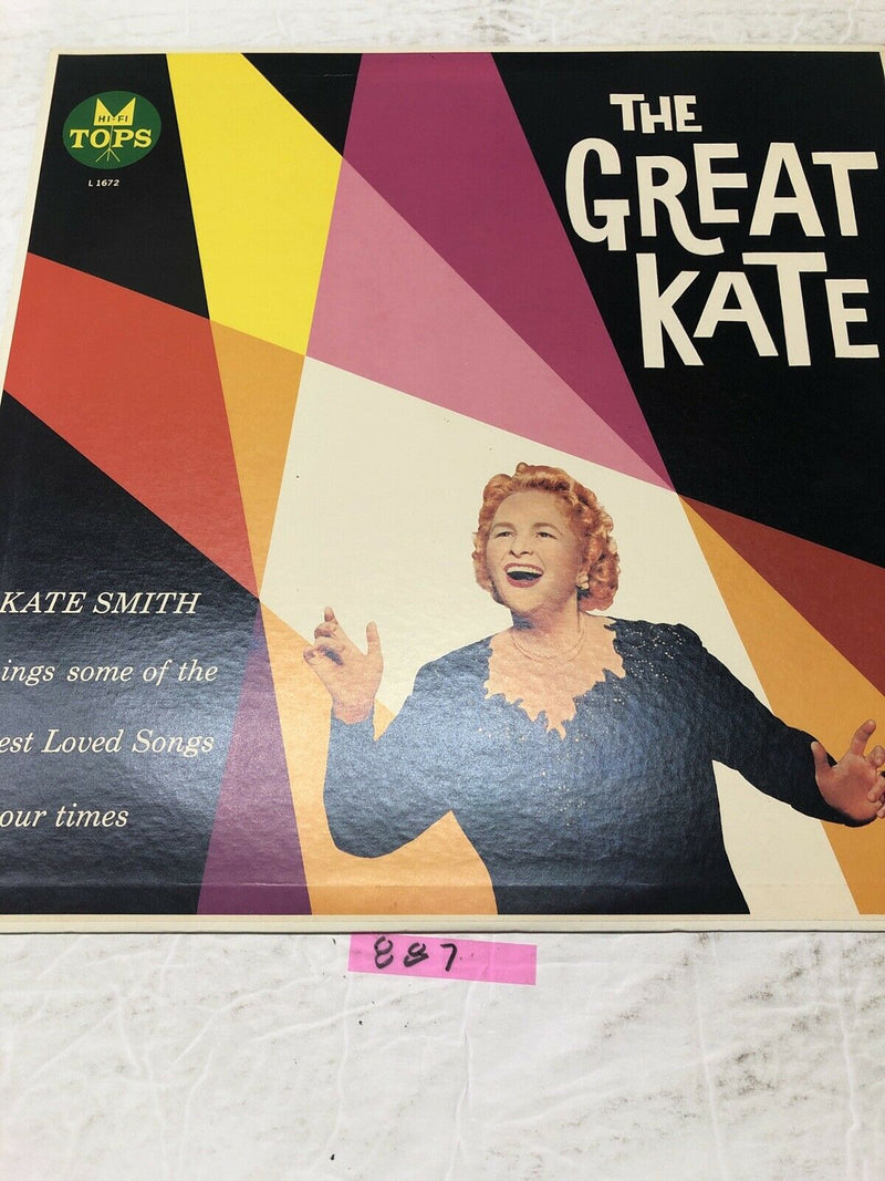 Kate Smith The Great Kate Vinyl LP Album