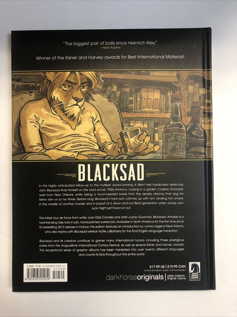 Blacksad: Amarillo, Hardcover HC (2014) (NM), Juan Diaz Canales