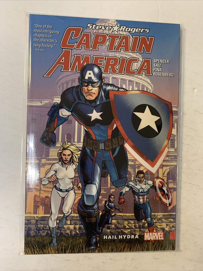 Captain America: Steve Rogers Vol 1 Hail Hydra TPB Softcover (2016) Spencer