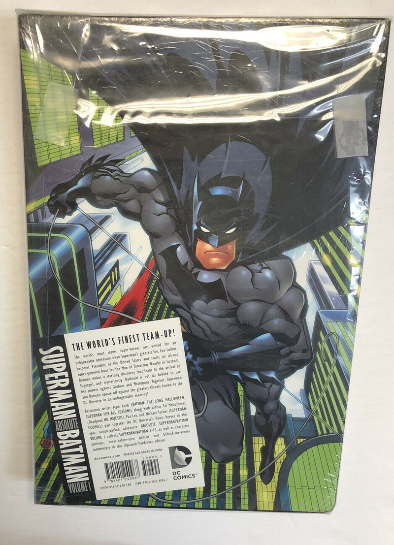Absolute Superman Batman Vol.1 Hardcover HC (2013) Jeph Loeb | Ed McGuinness