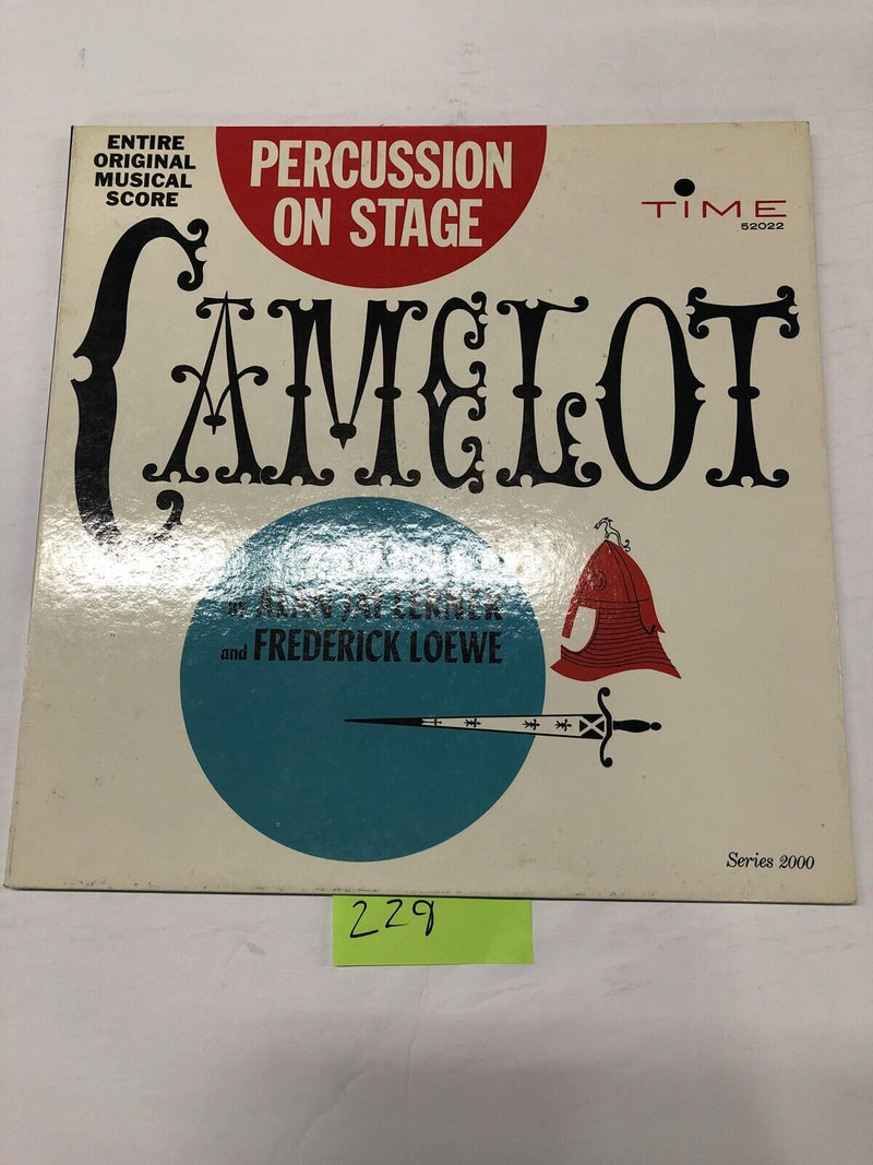 Camelot Original Entire Musical Score  Vinyl LP Album