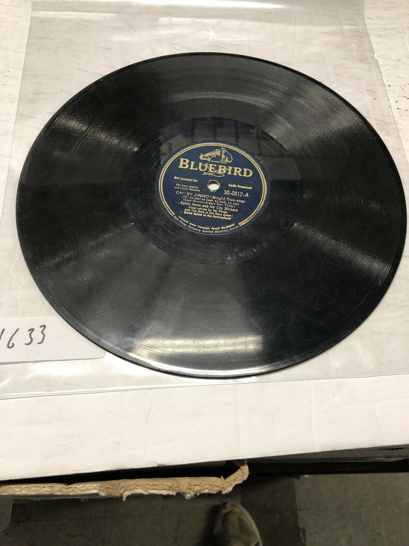 Spike Jones And His City Slickers Oh By Jingo Shellac 78RPM