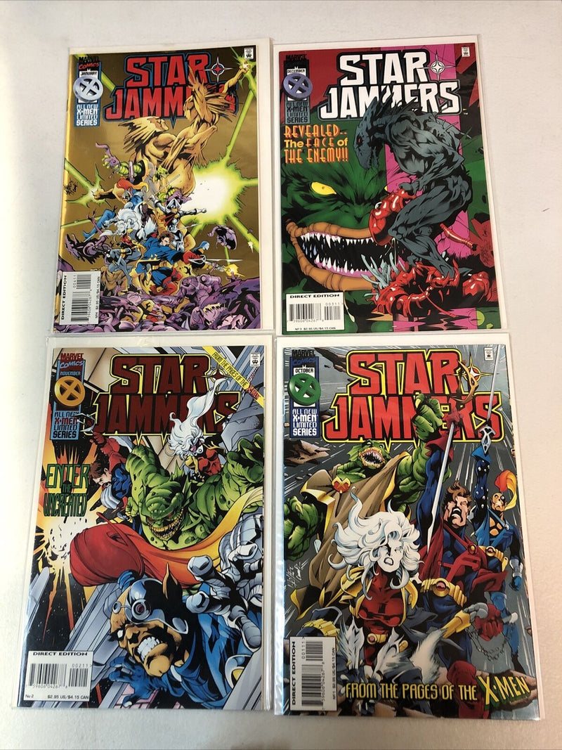 Starjammers Lot (1990) 3 series (VF/NM) Complete Sets characters from X-Men