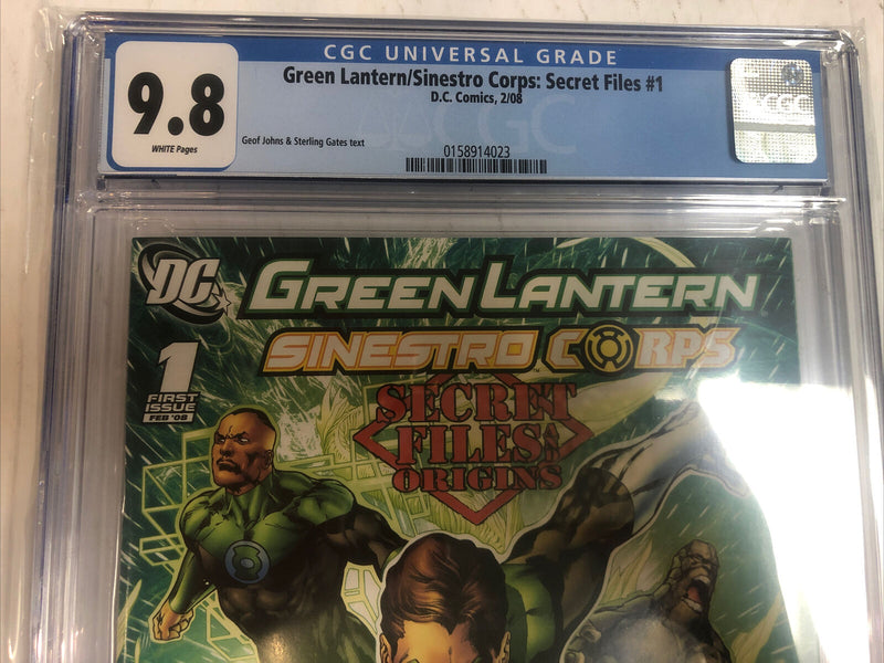 Green Lantern Sinestro Corps Secret Files  (2008)